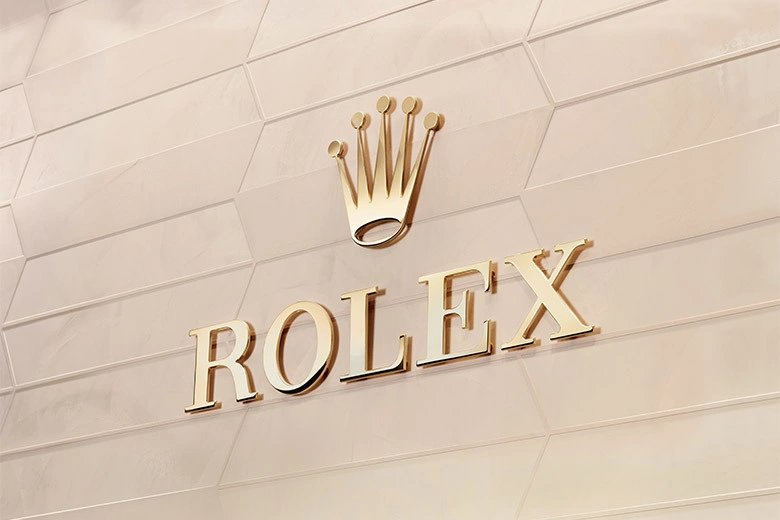 Rolex Logo On Wall - Watch Palace