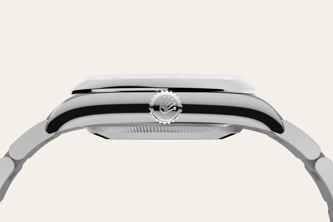 Rolex Oyster Perpetual in Oystersteel, M126000-0015 - Watch Palace