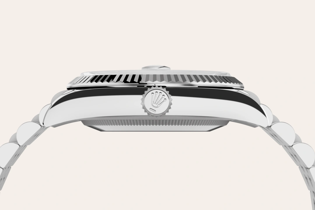 Rolex Datejust in White Rolesor - combination of Oystersteel and white gold, M126234-0021 - Watch Palace