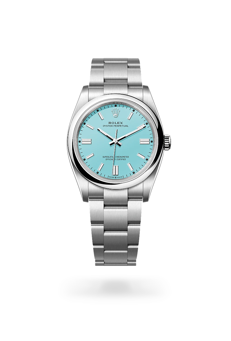 Rolex Oyster Perpetual in Oystersteel, M126000-0006 - Watch Palace