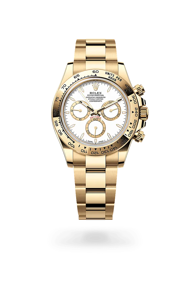 Rolex Cosmograph Daytona in 18 ct yellow gold, M126508-0001 - Watch Palace
