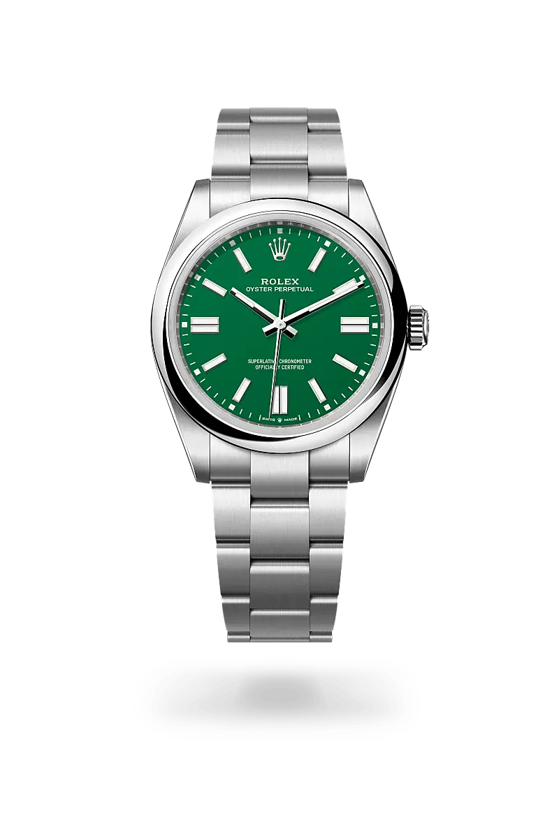 Rolex Oyster Perpetual in Oystersteel, M134300-0004 - Watch Palace