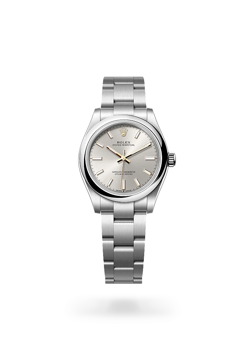 Rolex Oyster Perpetual in Oystersteel, M277200-0001 - Watch Palace