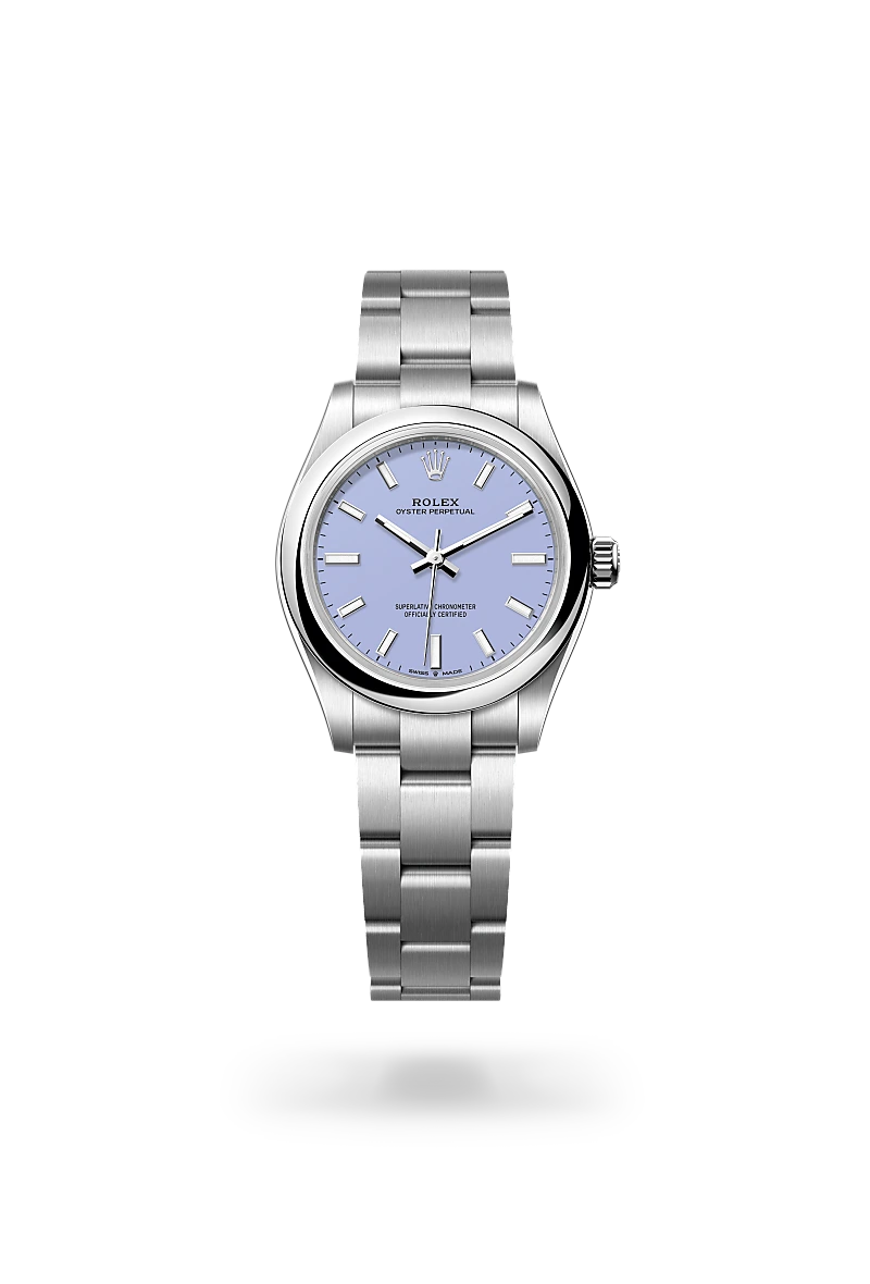 Rolex Oyster Perpetual in Oystersteel, M277200-0014 - Watch Palace