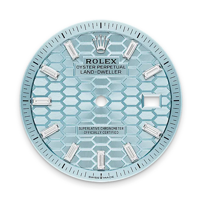 Rolex Land-Dweller in Platinum, M127286TBR-0001 - Watch Palace