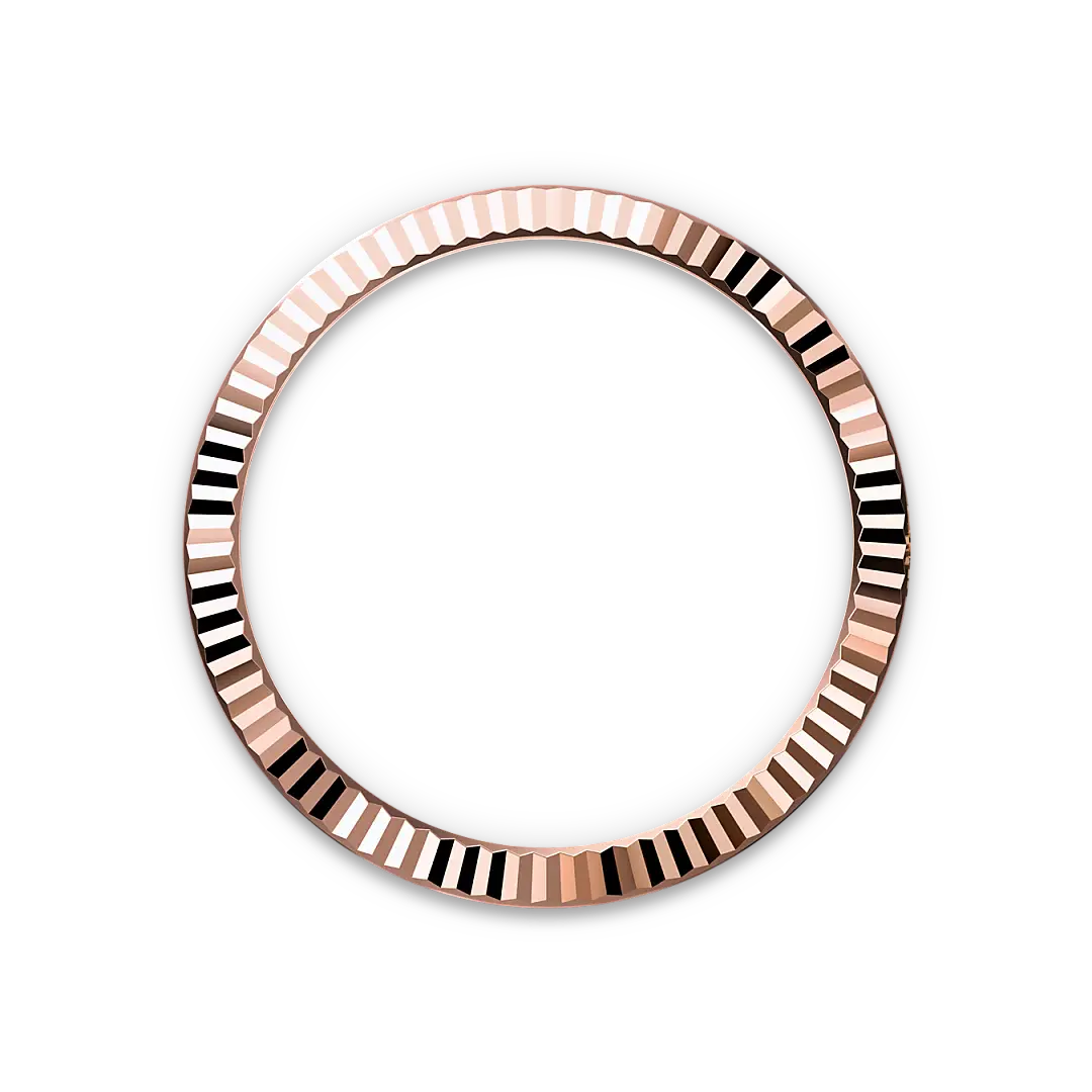 rolex datejust in everose rolesor, M126331-0022- watch palace