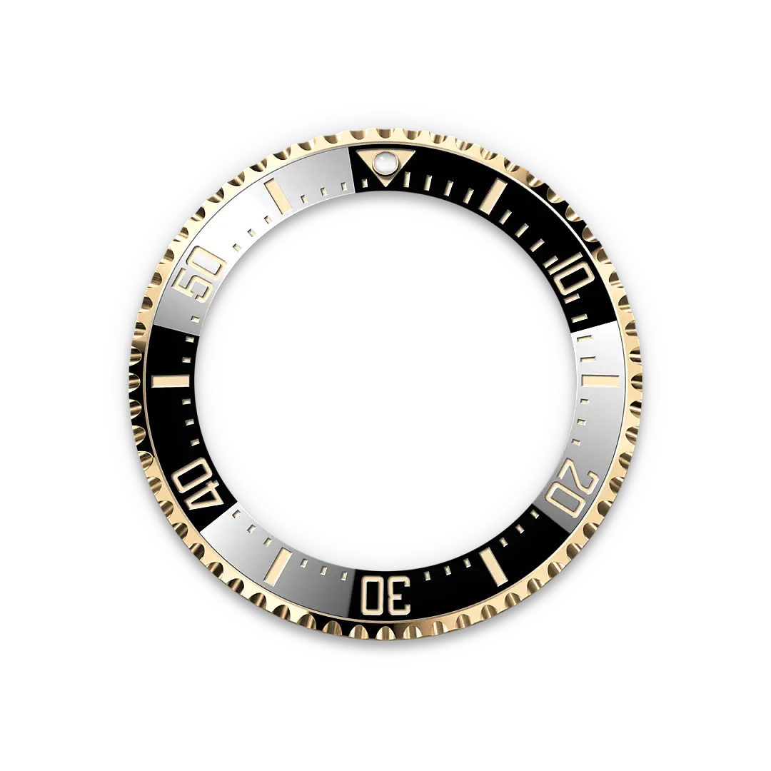 rolex sea-dweller in yellow rolesor, m126603-0001 - watch palace