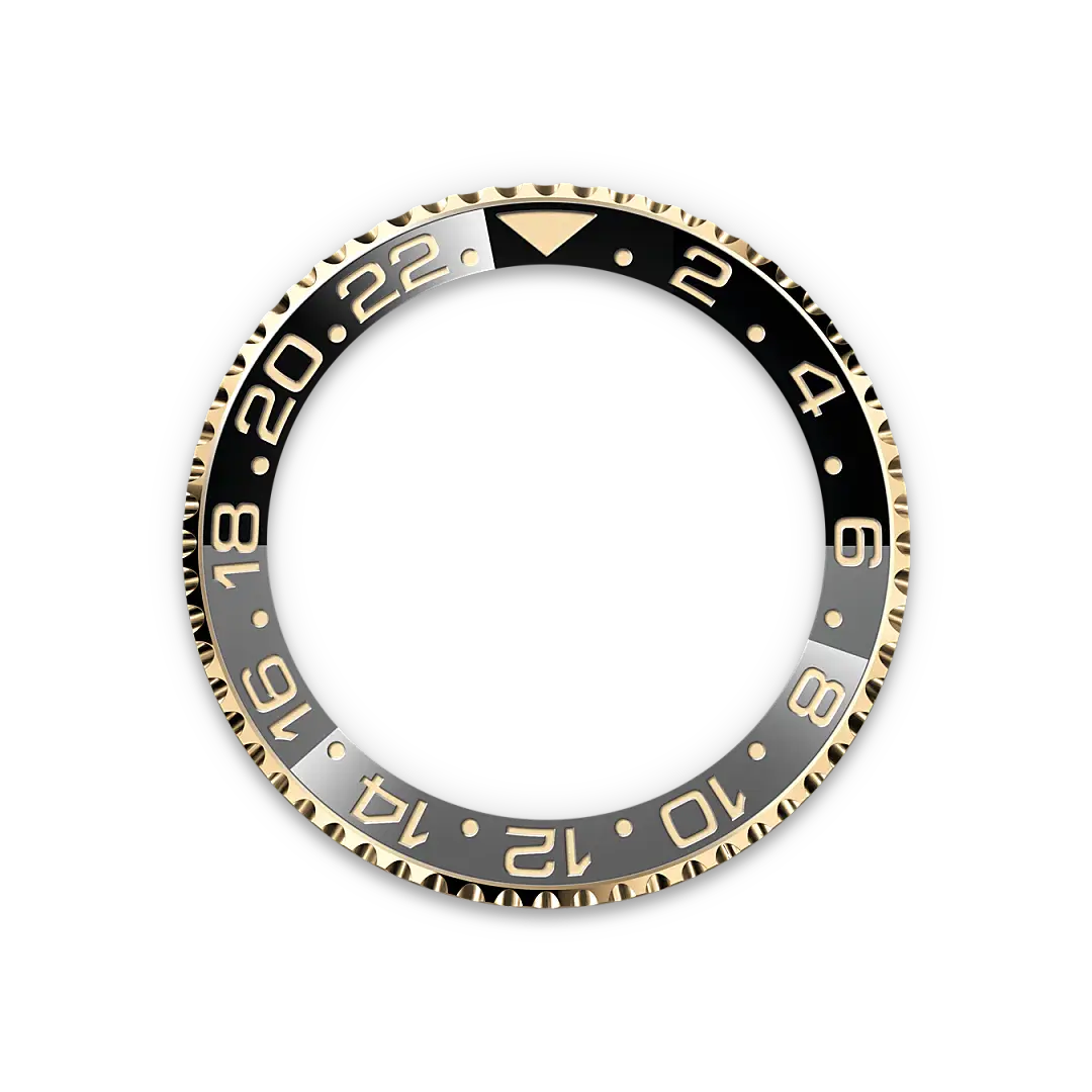 rolex gmt-master ii in 18 ct yellow gold, M126718GRNR-0002- watch palace