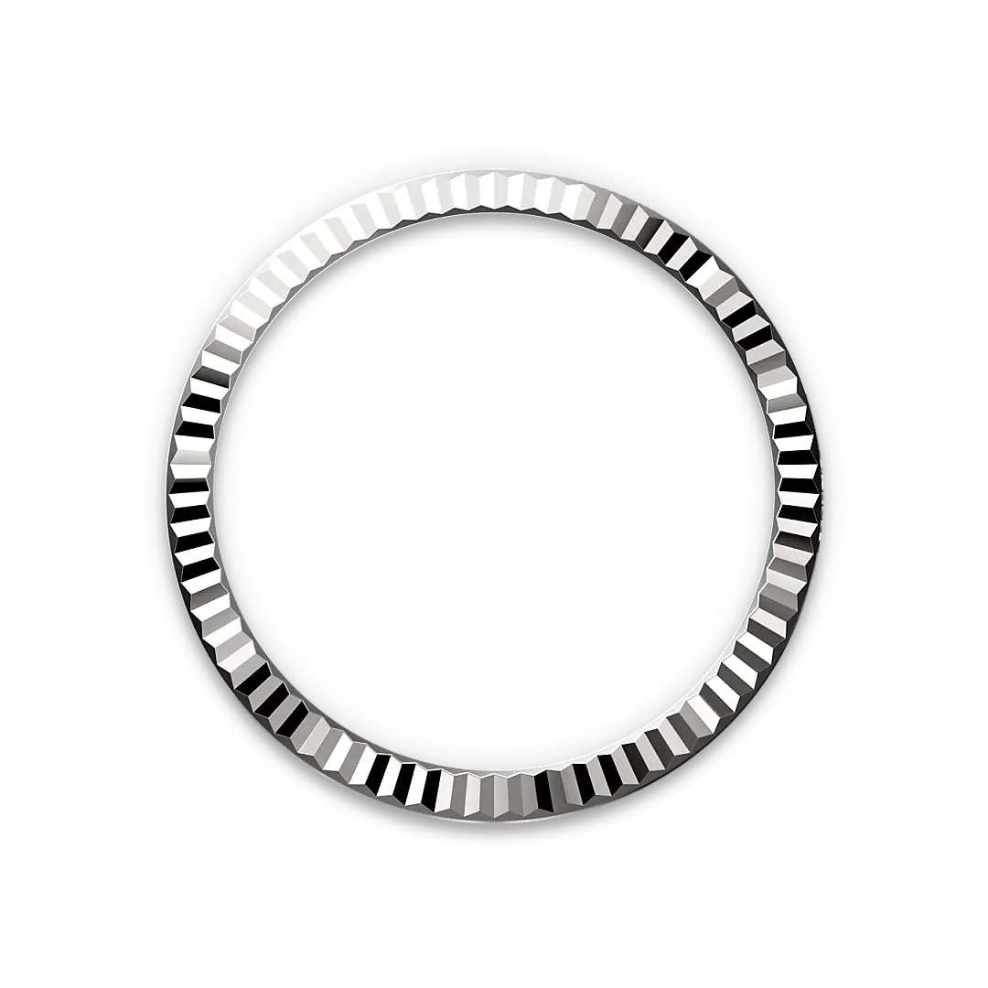 rolex datejust in white rolesor, m278274-0018 - watch palace