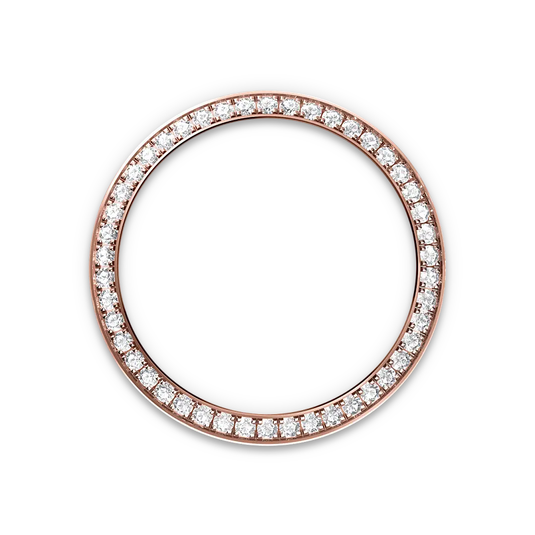 rolex lady-datejust in everose rolesor, M279381RBR-0015- watch palace
