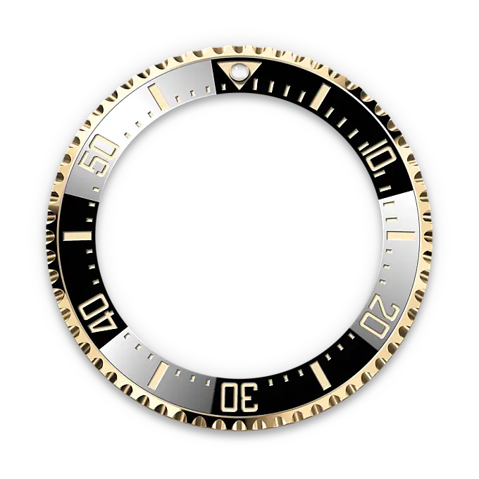 rolex sea-dweller in yellow rolesor, m126603-0001 - watch palace