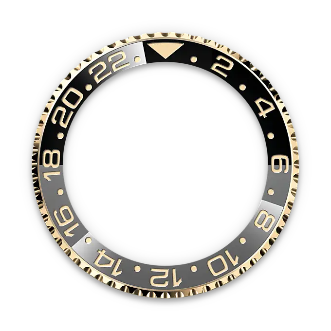 rolex gmt-master ii in 18 ct yellow gold, m126718grnr-0001 - watch palace