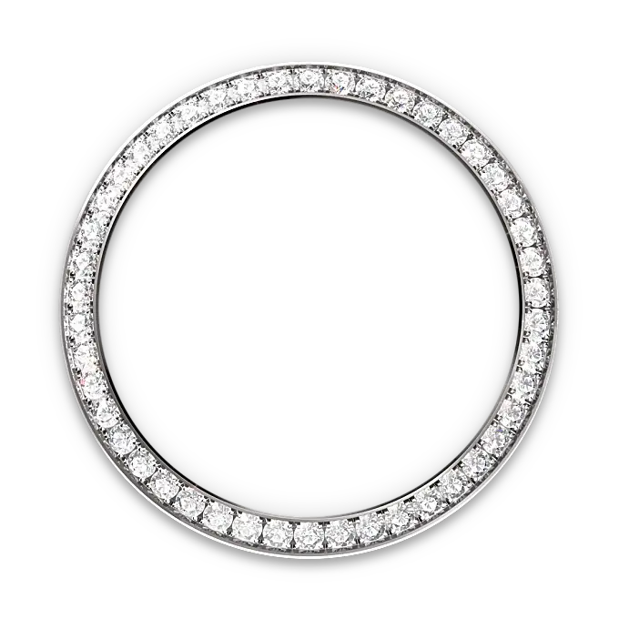 rolex datejust in white rolesor, m278384rbr-0008 - watch palace