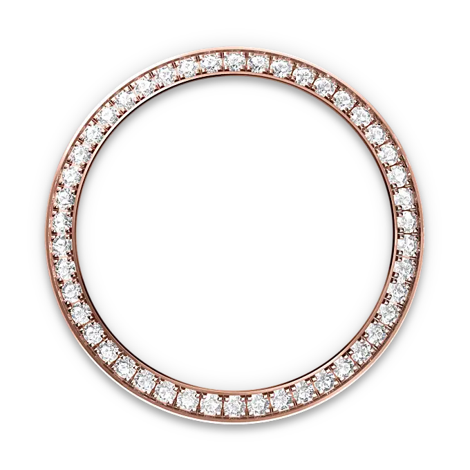 rolex lady-datejust in everose rolesor, M279381RBR-0007- watch palace