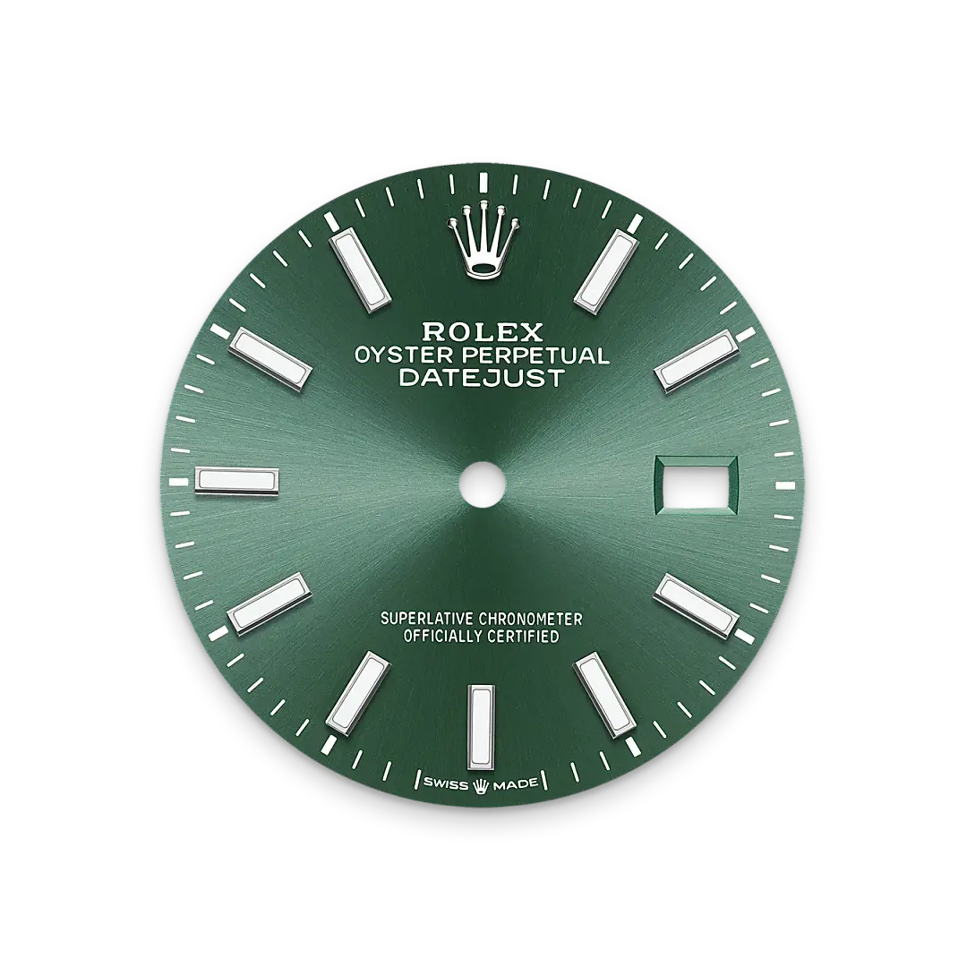 rolex datejust in white rolesor, m126234-0051 - watch palace