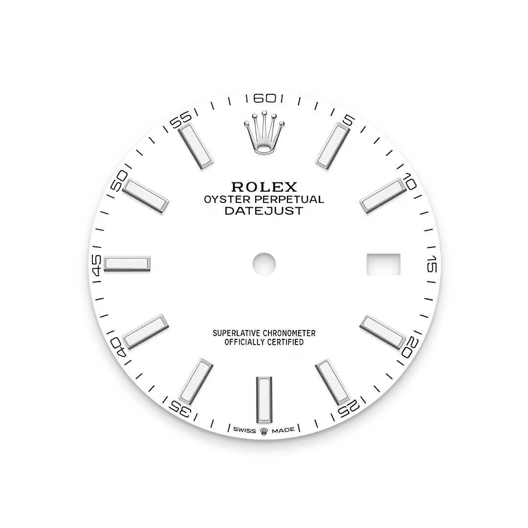 rolex datejust in oystersteel, m126300-0005 - watch palace