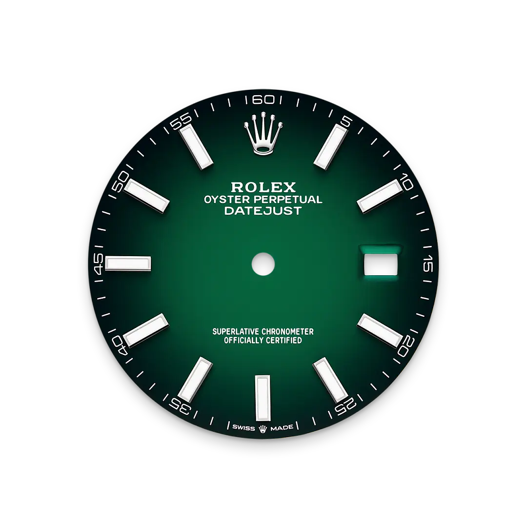 rolex datejust in white rolesor, m126334-0033 - watch palace