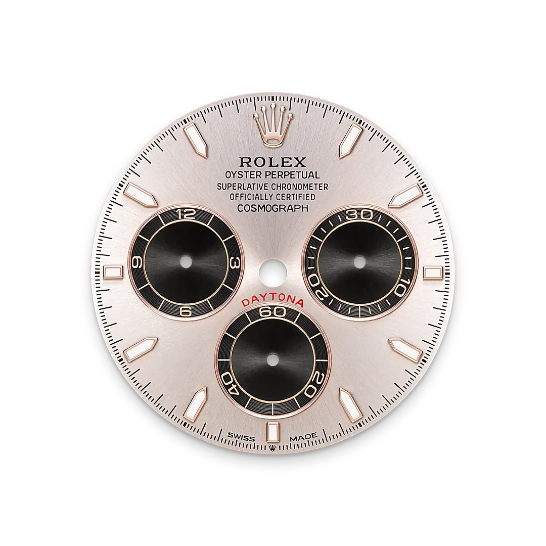 rolex cosmograph daytona in 18 ct everose gold, m126515ln-0006 - watch palace
