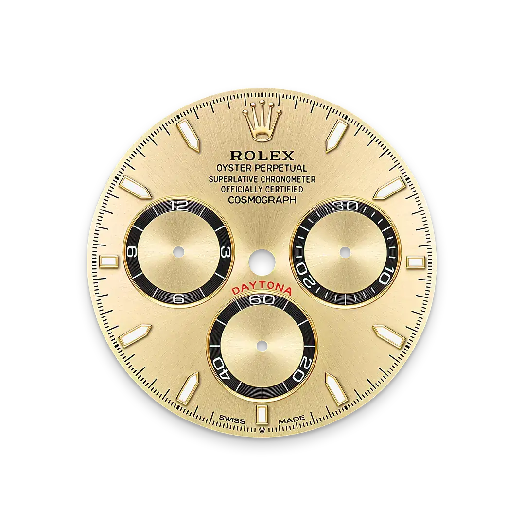 rolex cosmograph daytona in 18 ct yellow gold, M126518LN-0010- watch palace