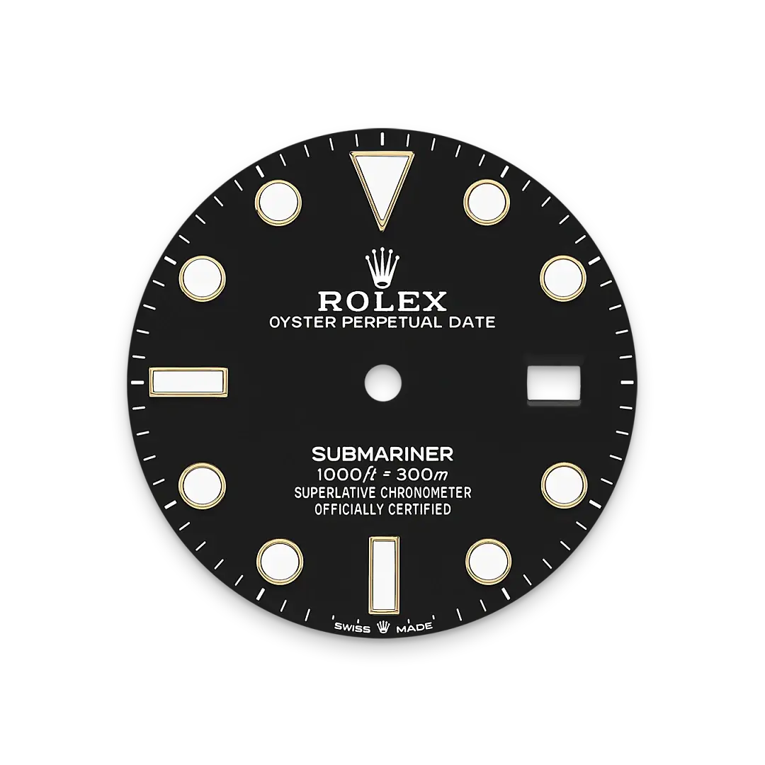 rolex submariner in yellow rolesor, m126613ln-0002 - watch palace