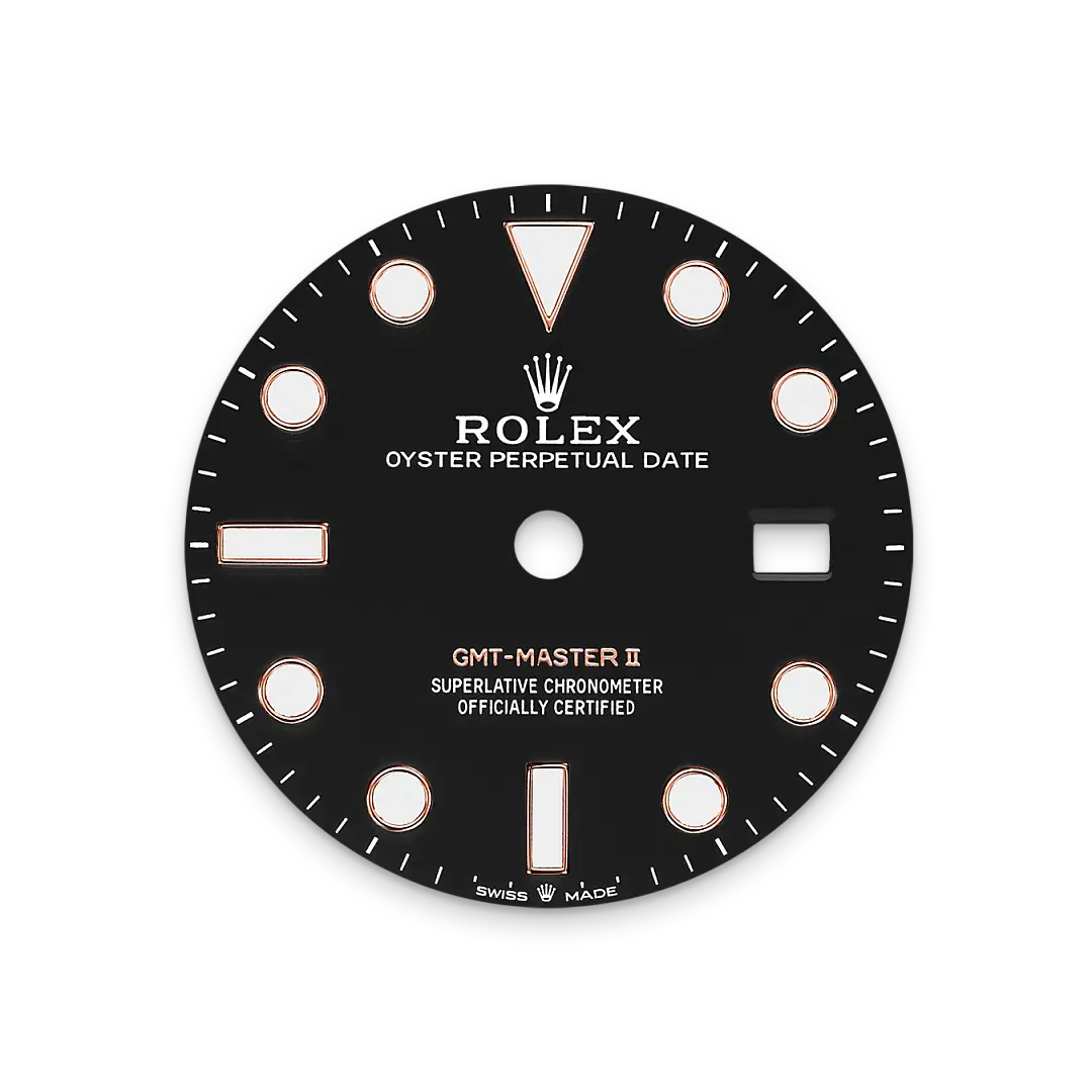 rolex gmt-master ii in everose rolesor, m126711chnr-0002 - watch palace
