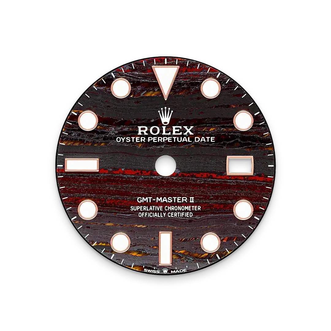rolex gmt-master ii in 18 ct everose gold, m126715chnr-0002 - watch palace