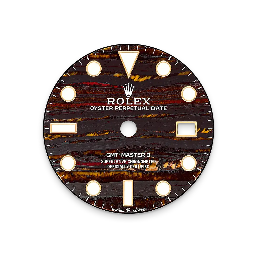 rolex gmt-master ii in 18 ct yellow gold, M126718GRNR-0002- watch palace