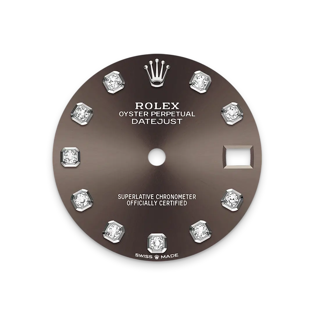 rolex datejust in white rolesor, M278274-0008- watch palace