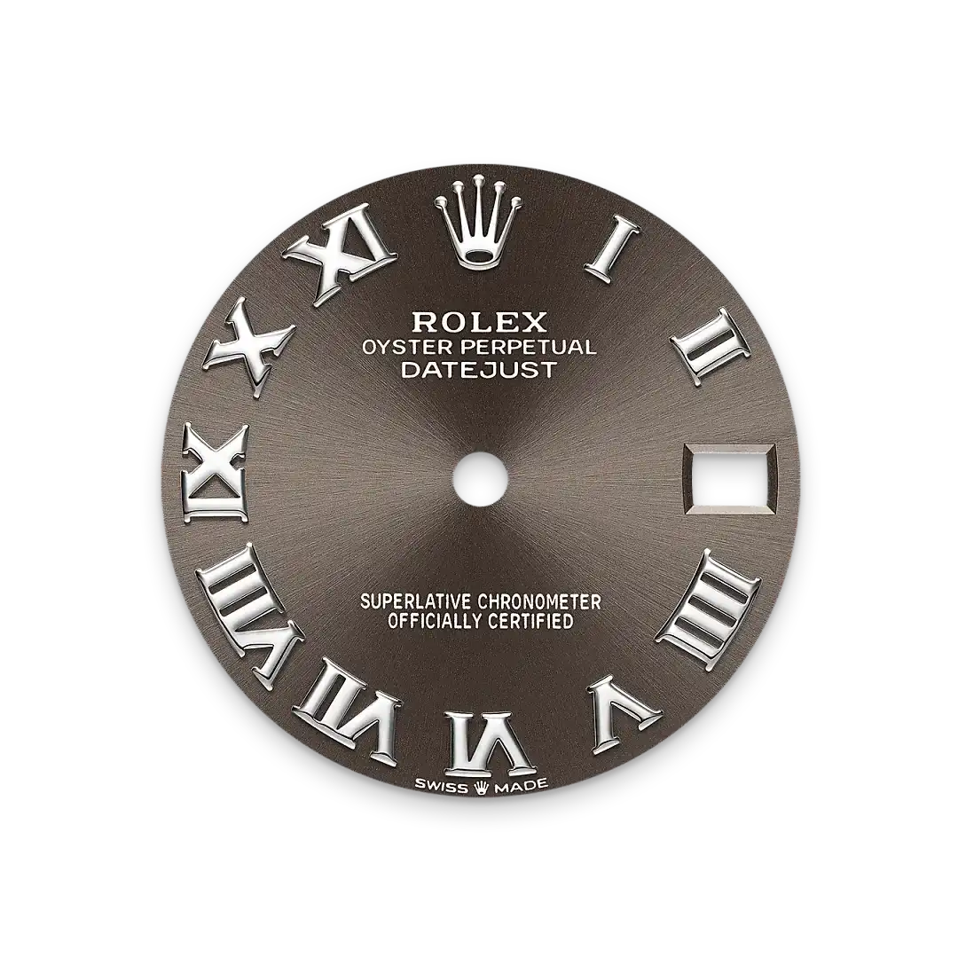 rolex datejust in white rolesor, M278274-0022- watch palace