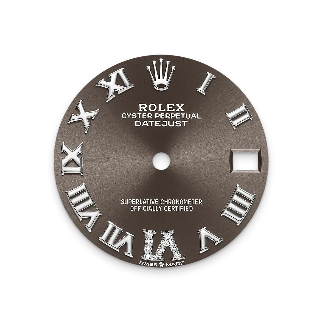 rolex datejust in white rolesor, M278274-0028- watch palace