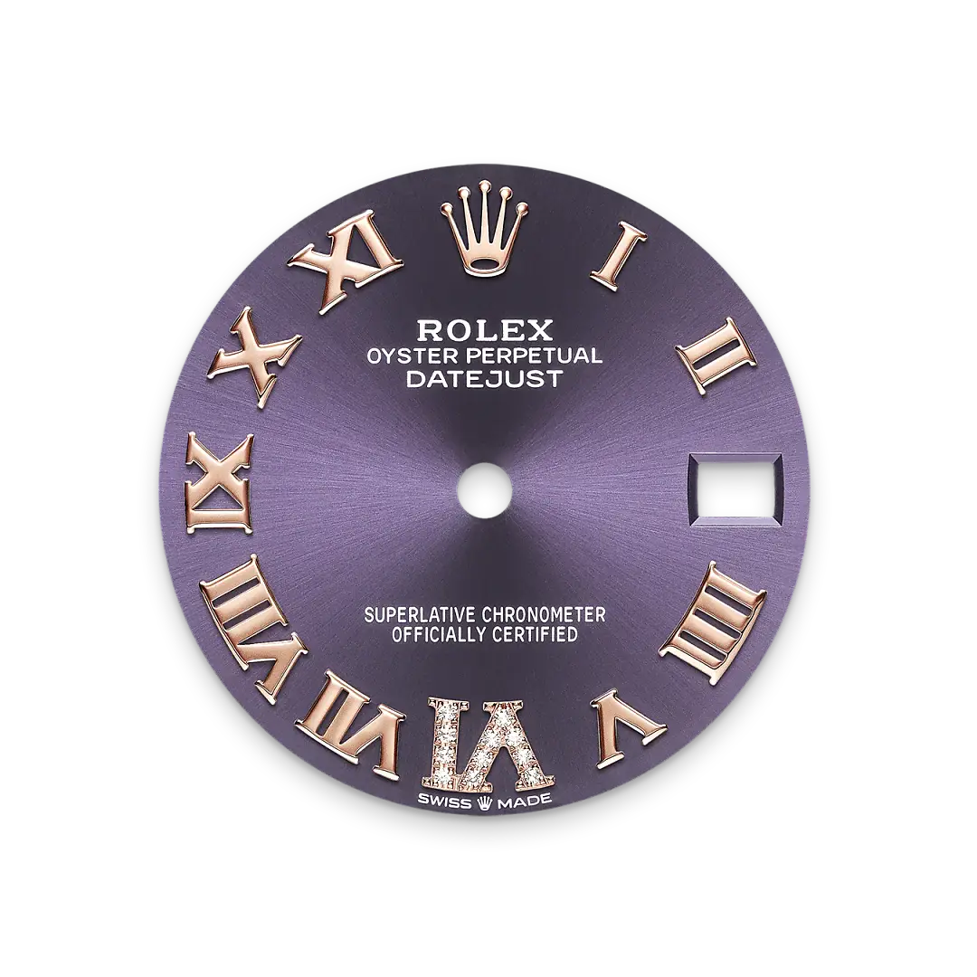 rolex datejust in everose rolesor, M278381RBR-0020- watch palace