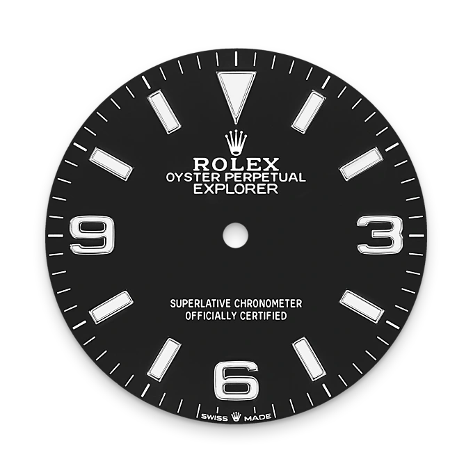 rolex explorer in oystersteel, m124270-0001 - watch palace