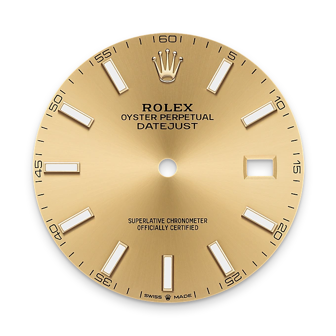 rolex datejust in yellow rolesor, m126333-0010 - watch palace