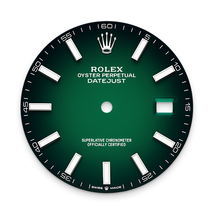 rolex datejust in white rolesor, m126334-0033 - watch palace