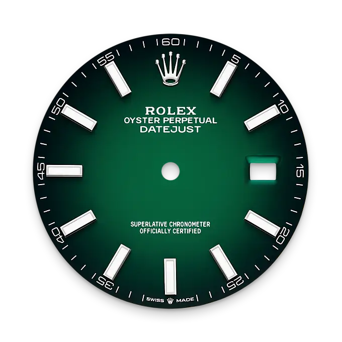 rolex datejust in white rolesor, M126334-0034- watch palace