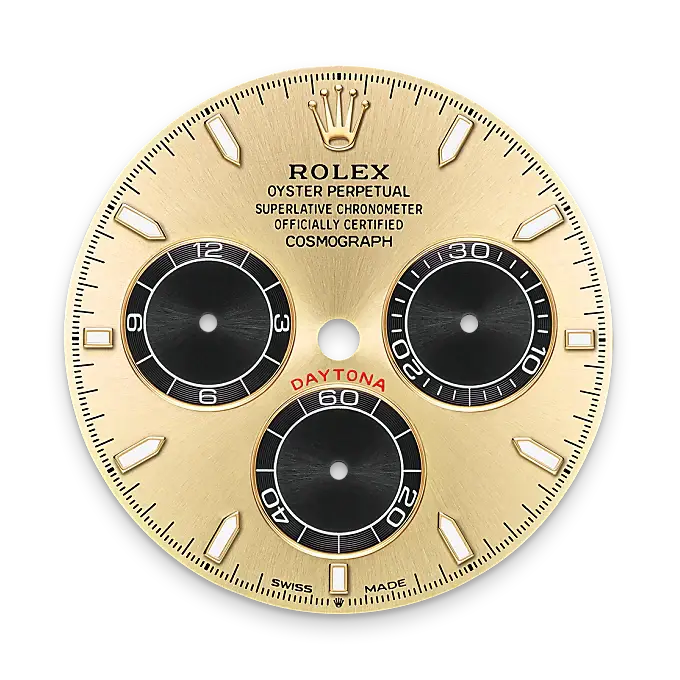 rolex cosmograph daytona in 18 ct yellow gold, M126508-0006- watch palace