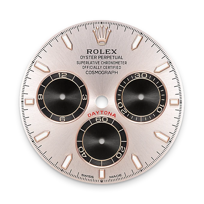 rolex cosmograph daytona in 18 ct everose gold, m126515ln-0006 - watch palace