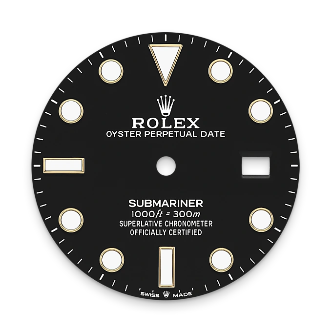 rolex submariner in 18 ct yellow gold, m126618ln-0002 - watch palace