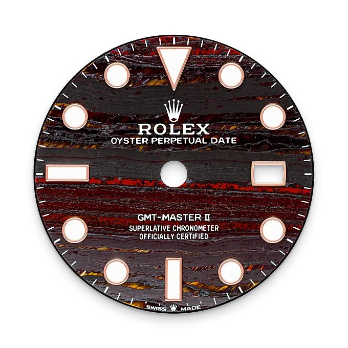 rolex gmt-master ii in 18 ct everose gold, m126715chnr-0002 - watch palace