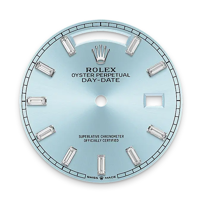 rolex day-date in platinum, M128236-0009- watch palace