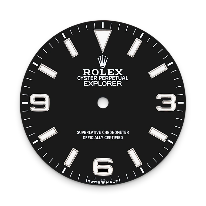 rolex explorer in oystersteel, m224270-0001 - watch palace