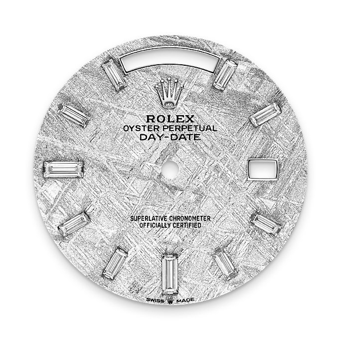 rolex day-date in platinum, M228236-0011- watch palace