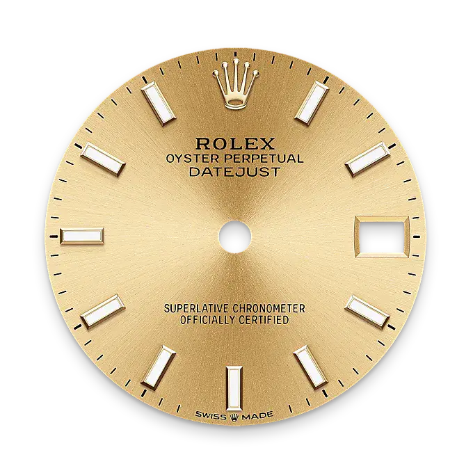rolex datejust in yellow rolesor, M278273-0014- watch palace