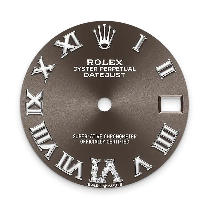 rolex datejust in white rolesor, M278274-0028- watch palace