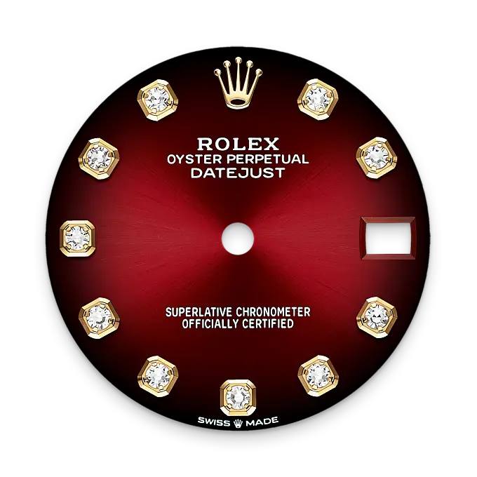 rolex datejust in 18 ct yellow gold, M278278-0049- watch palace