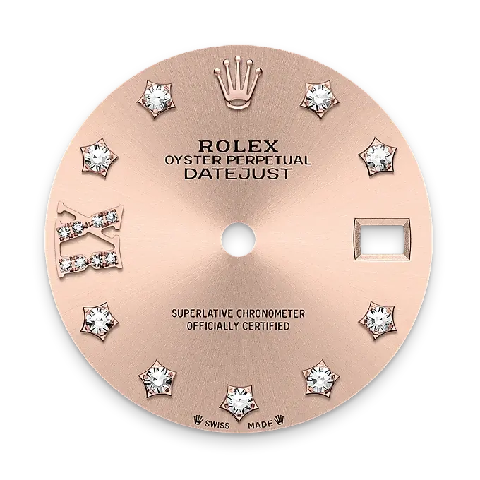 rolex lady-datejust in everose rolesor, m279171-0028 - watch palace