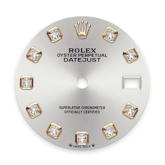 rolex lady-datejust in yellow rolesor, m279173-0007 - watch palace