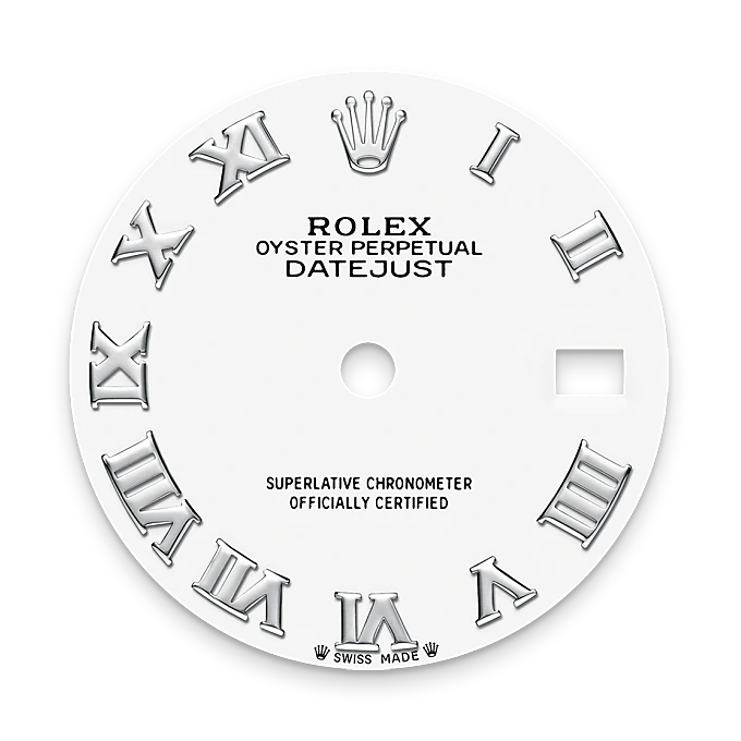rolex lady-datejust in white rolesor, m279174-0020 - watch palace