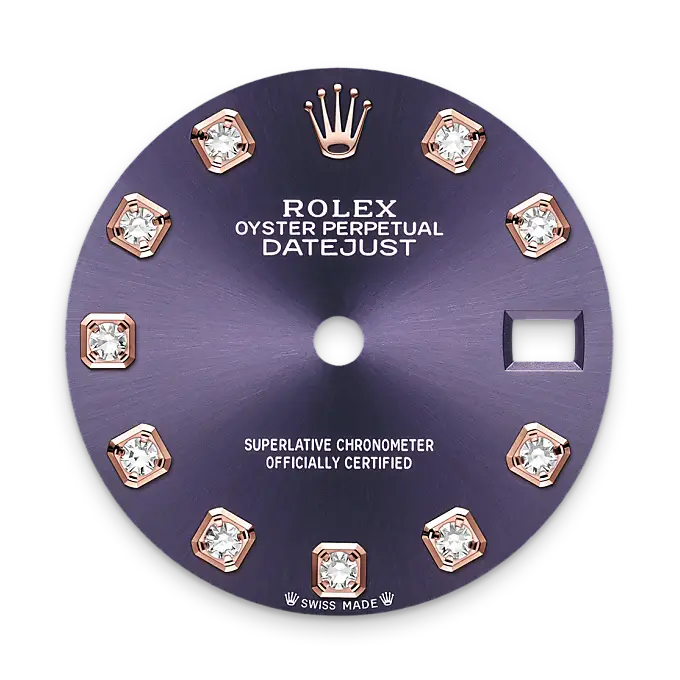 rolex lady-datejust in everose rolesor, M279381RBR-0015- watch palace