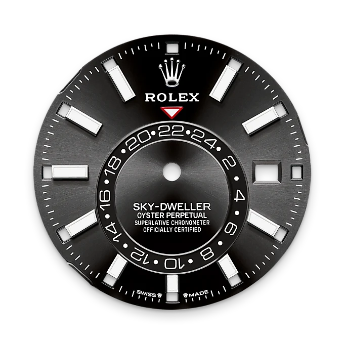 rolex sky-dweller in 18 ct white gold, m336239-0002 - watch palace